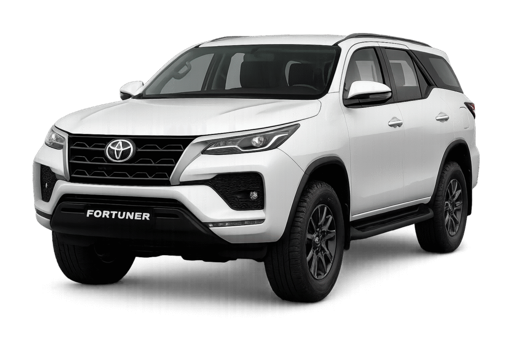 Toyota Fortuner luxury SUV rental North Lakhimpur Arunachal Pradesh